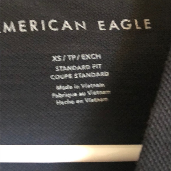 Black American eagle button up jacket - Picture 2 of 2